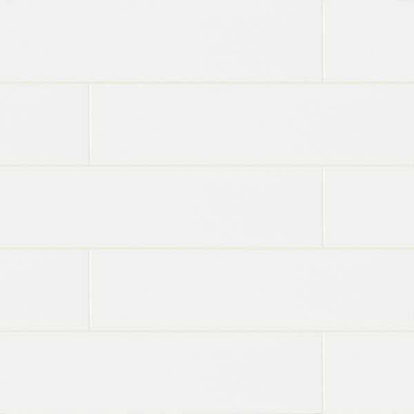 Msi White Glossy SAMPLE Glazed Ceramic Wall Tile ZOR-PT-0540-SAM - main